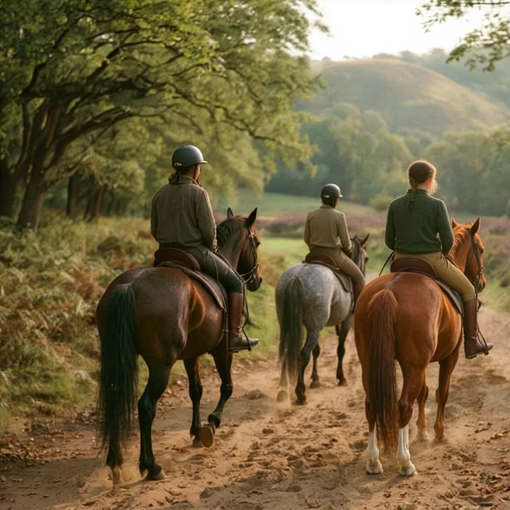 Balade à cheval en Charente, autour de Pressignac